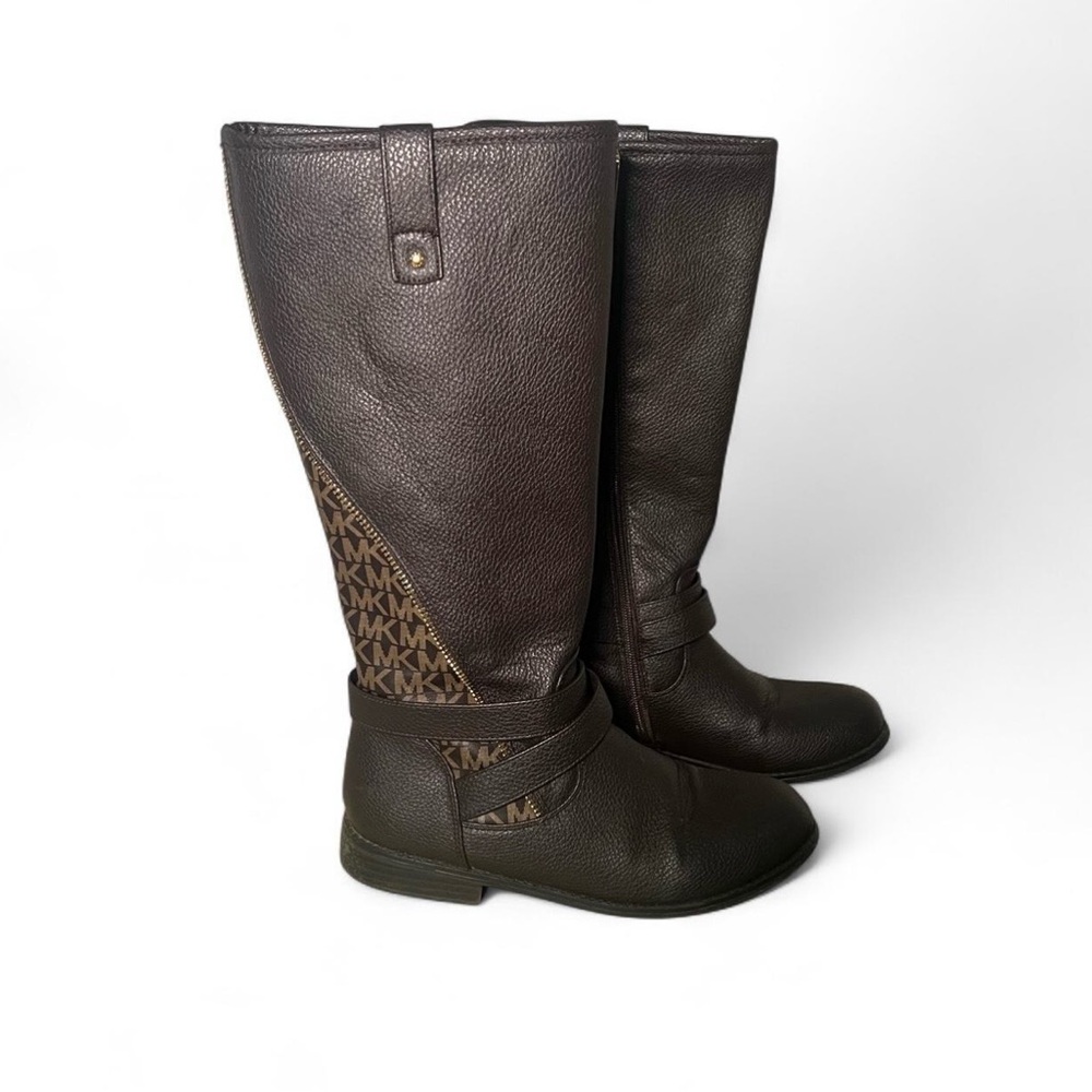 Michael Kors Dark Brown Over the Knee Boots